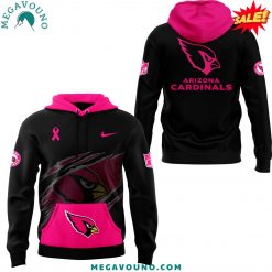 Black Arizona Cardinals 2024 Crucial Catch Club Pullover Hoodie