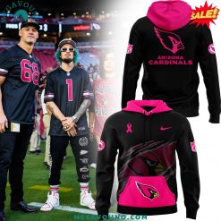 Black Arizona Cardinals 2024 Crucial Catch Club Pullover Hoodie