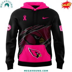 Black Arizona Cardinals 2024 Crucial Catch Club Pullover Hoodie 2