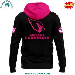 Black Arizona Cardinals 2024 Crucial Catch Club Pullover Hoodie 3