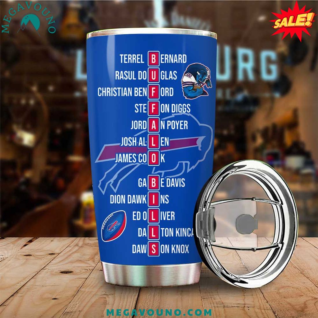 Buffalo Lets Go Bills Football 2024 Tumbler Cup