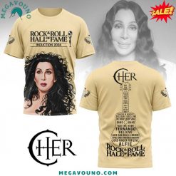 Cher Rock and Roll Hall of Fame Induction 2024 T-shirt