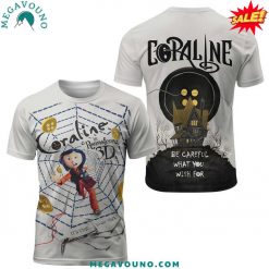 Coraline In Remastered 3D T-shirt