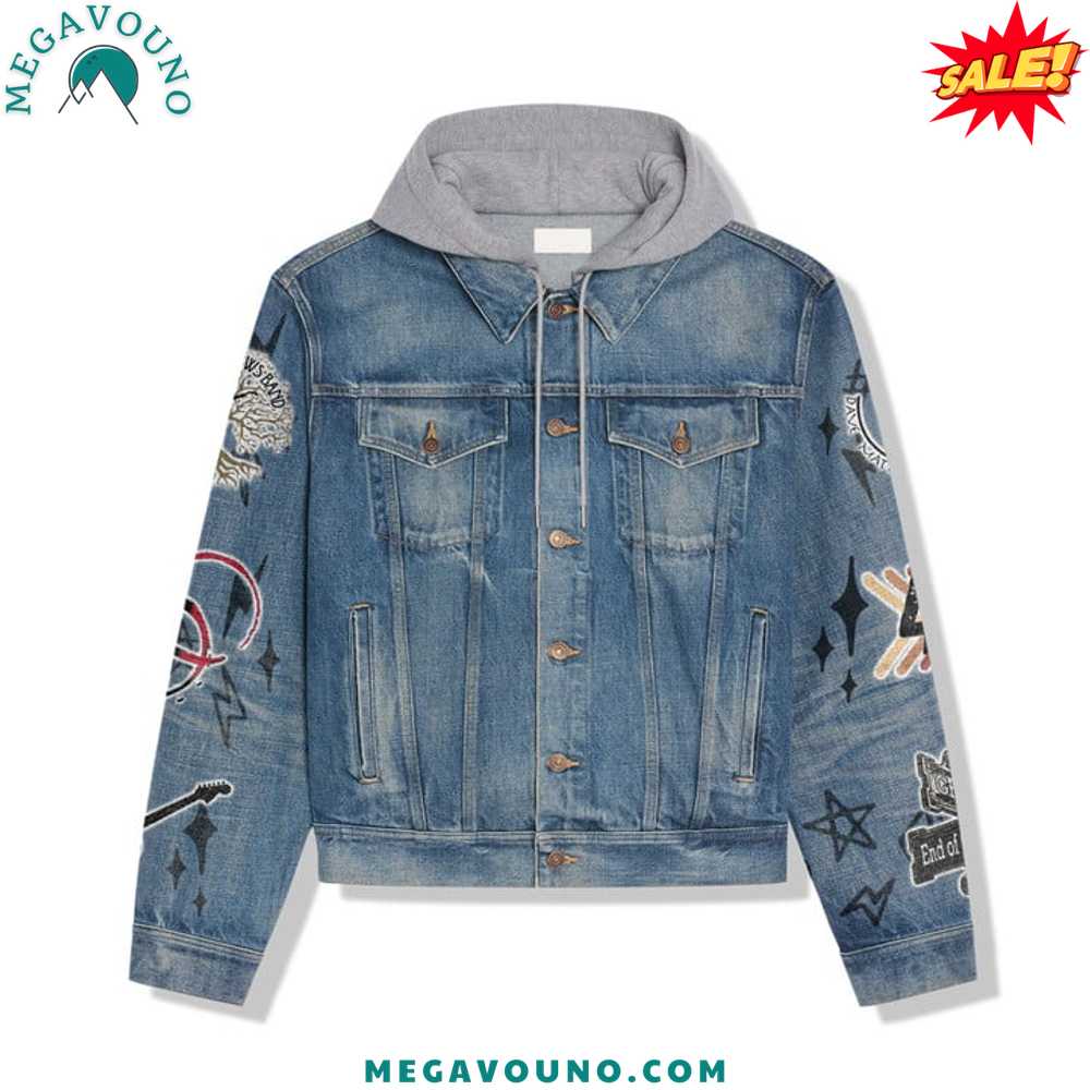 Dave Matthews Band Hooded Denim Jacket