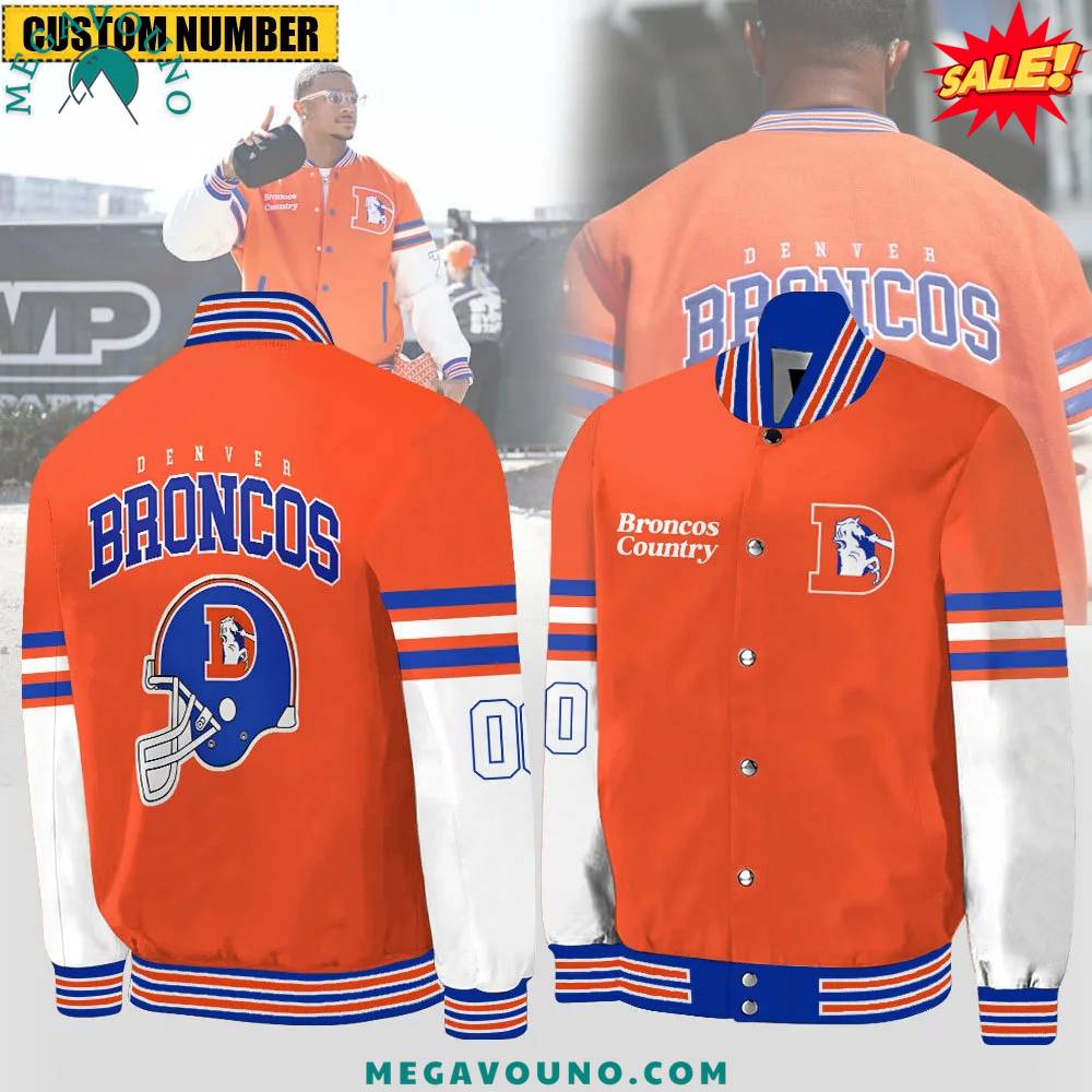 Denver Broncos Baseball Jacket