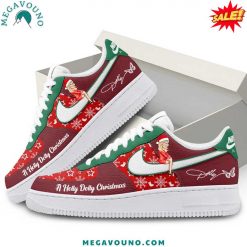 Dolly Parton Christmas Personalized Air Force 1 3