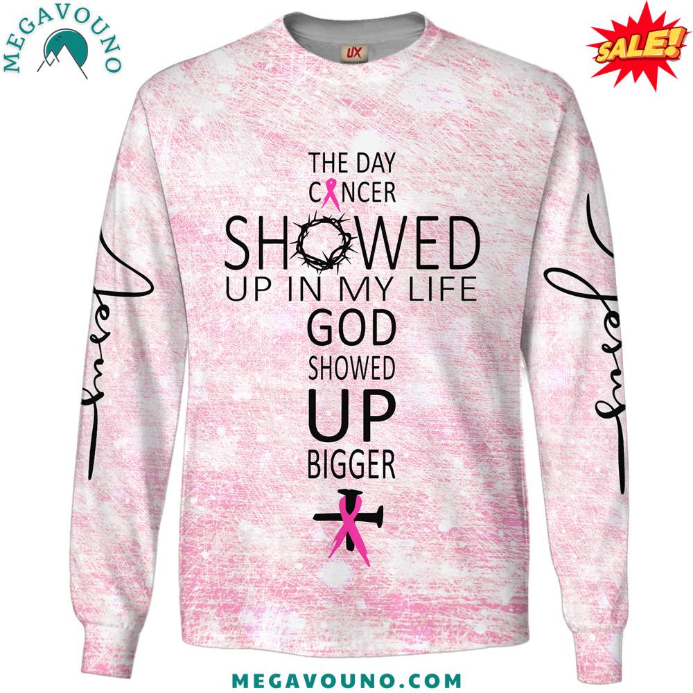 God showed up bigger T-Shirt Custom