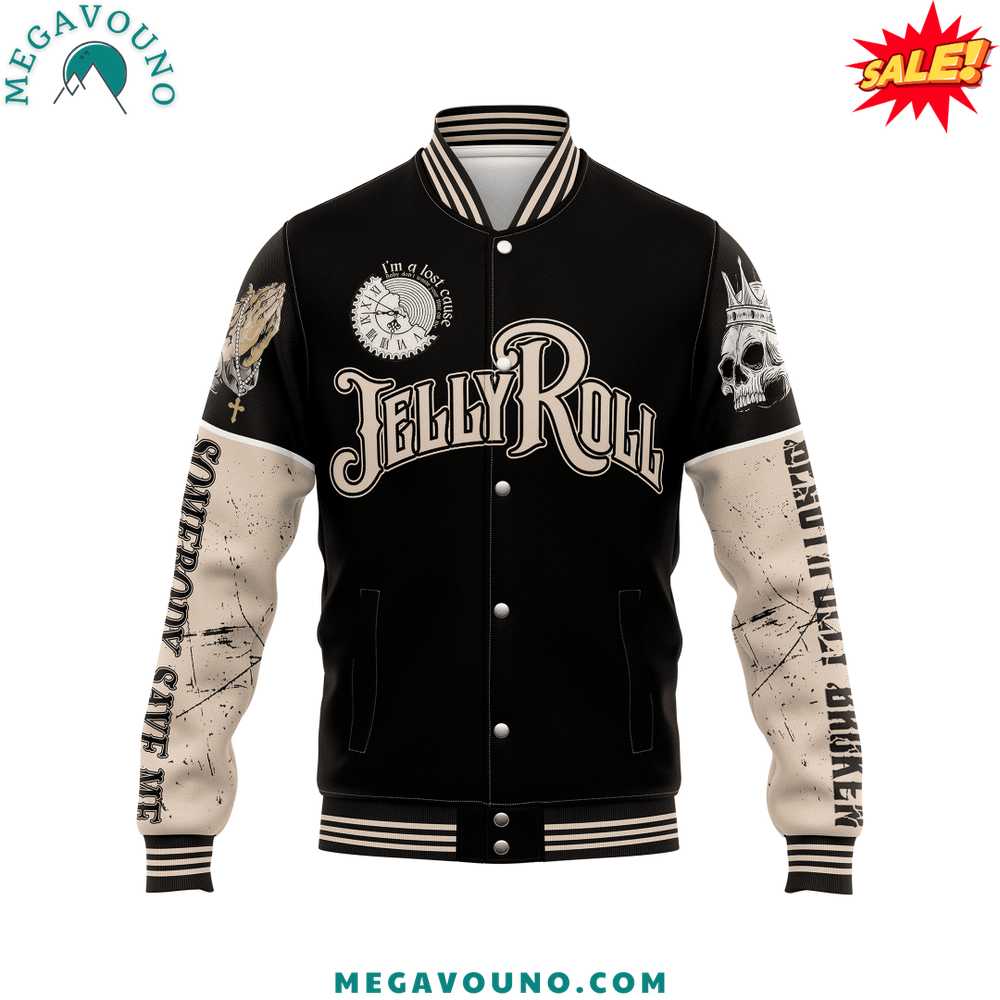 Jelly Roll Baseball Jacket