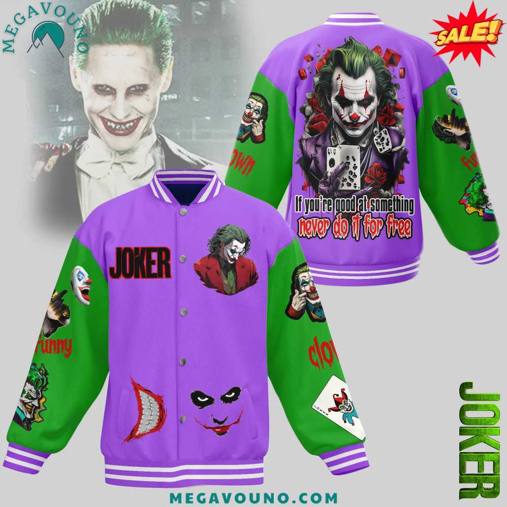 Joker Limited Edition Baseball Jacket