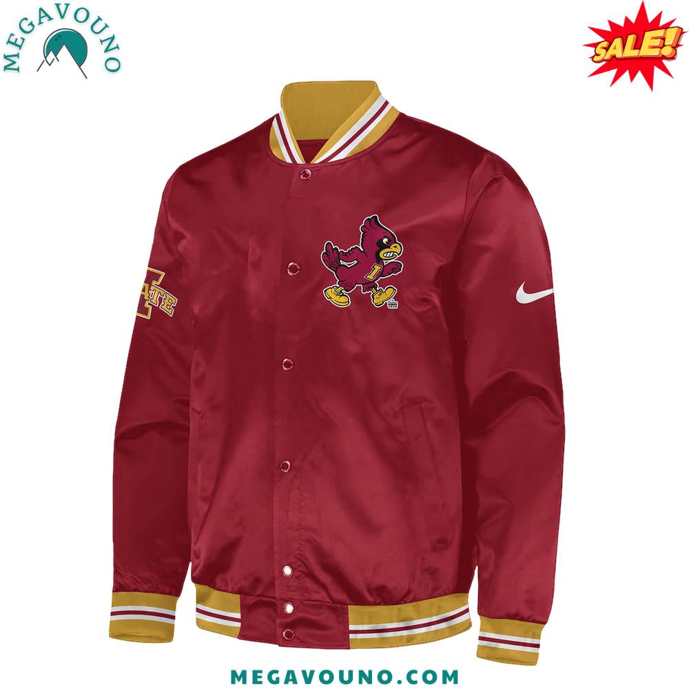 Limited Edition Iowa State football Bomber Jacket