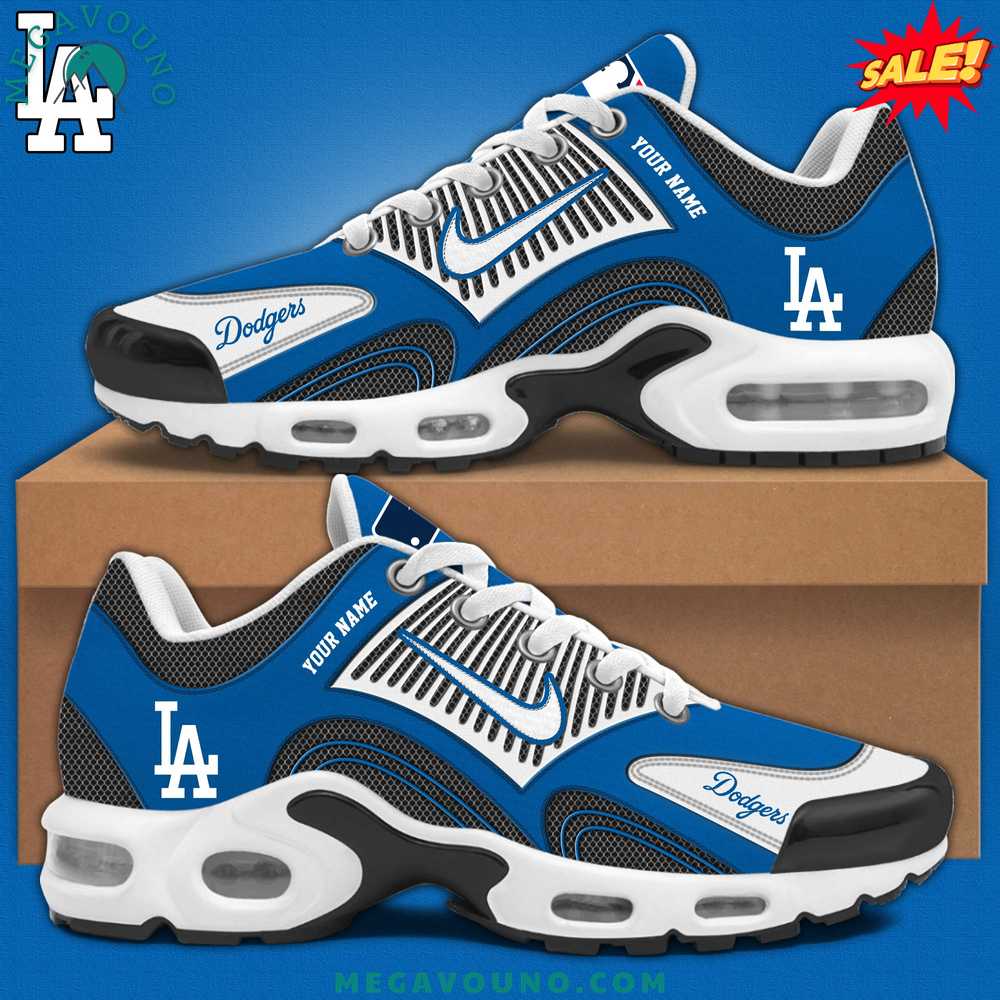 Los Angeles Dodgers MLB Personalized Shoes