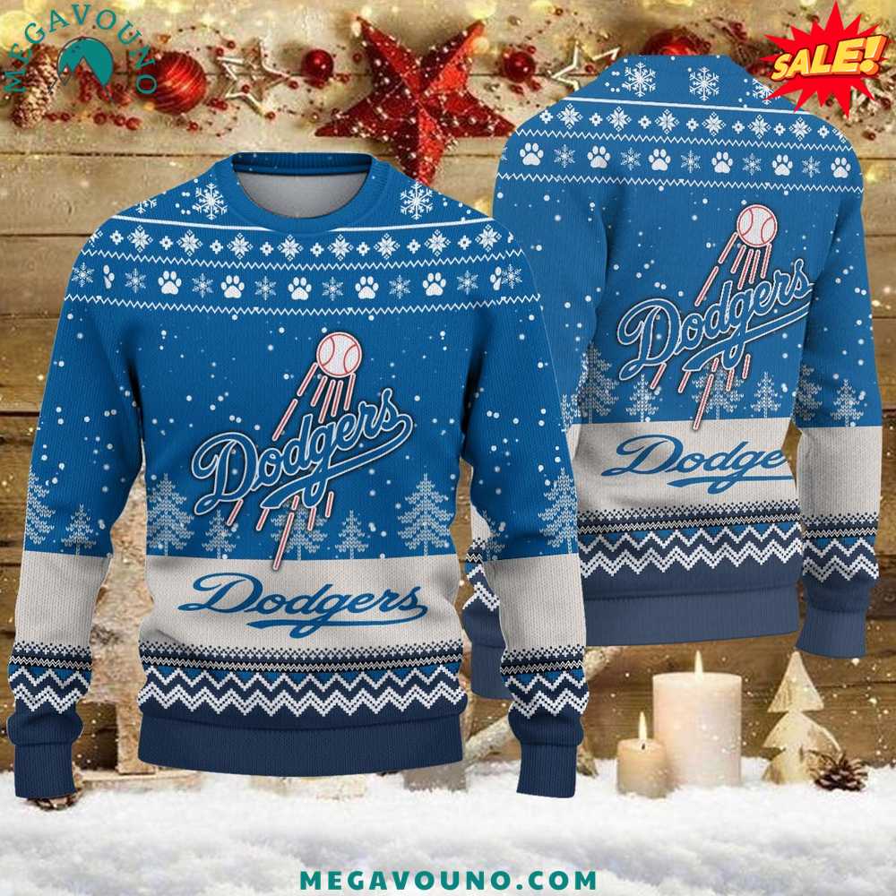 Los Angeles Dodgers Ugly Christmas Sweater