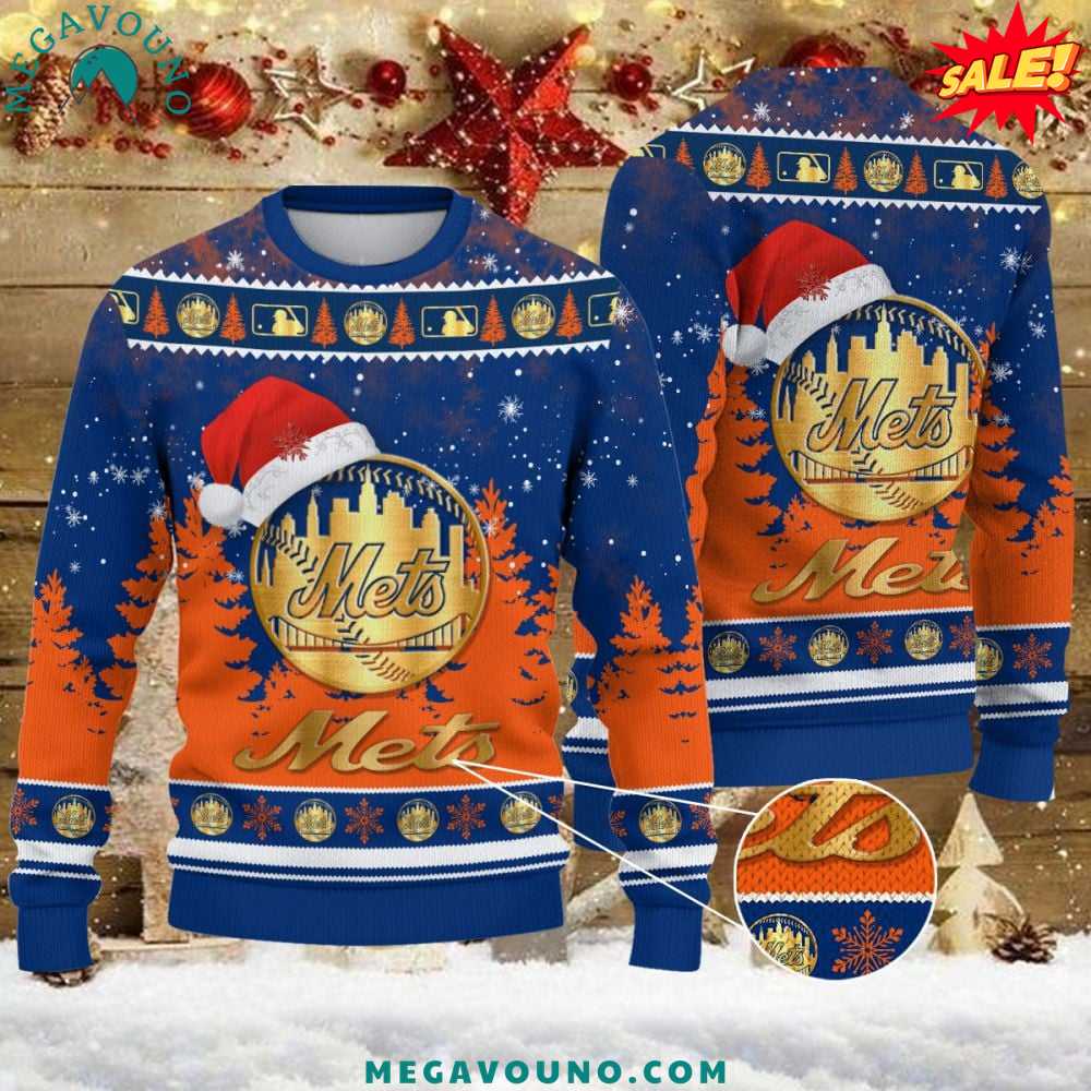 New York Mets Ugly Christmas Sweater