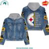 Chicago Bears Hooded Denim Jacket