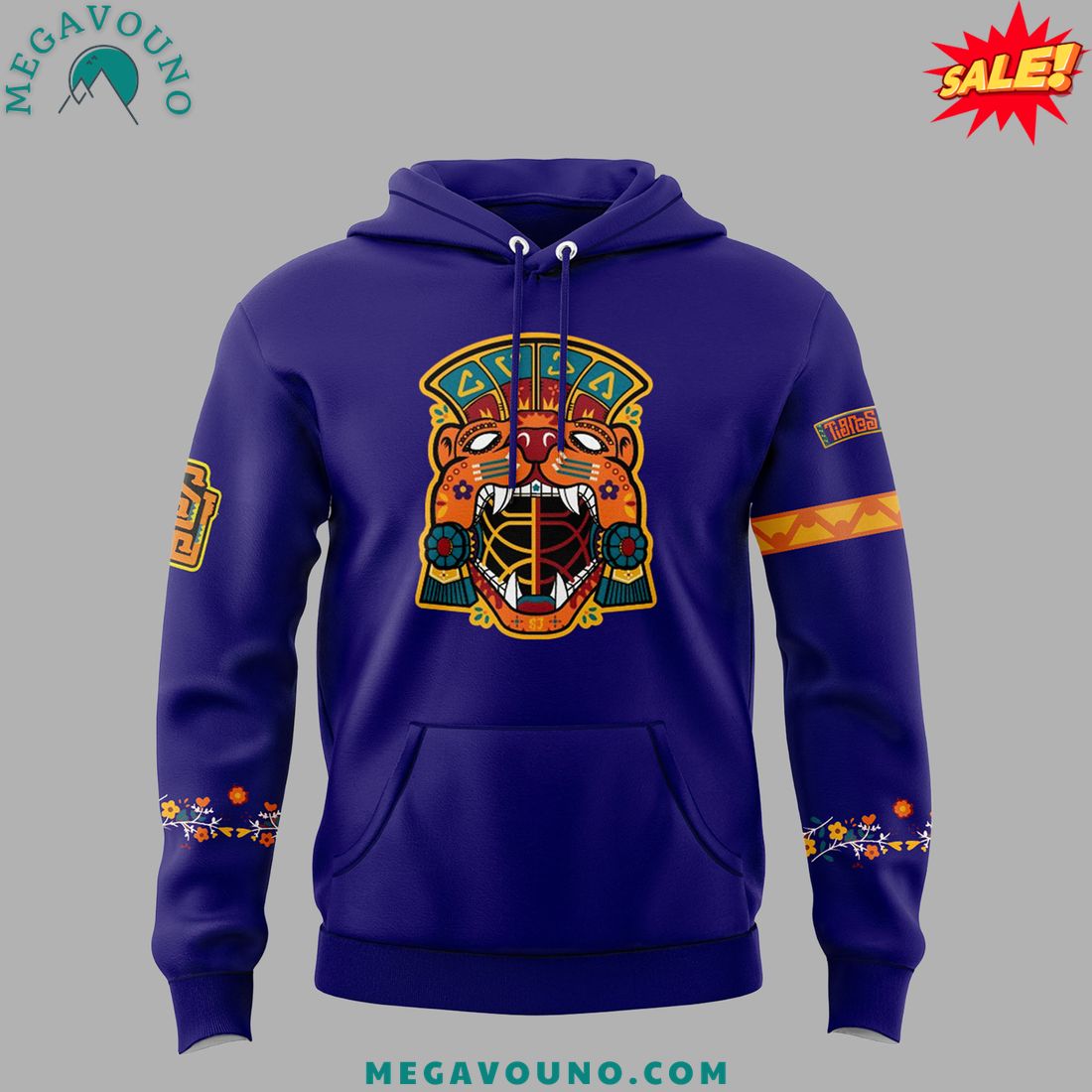 San Jose Sharks x Tigres Del Mar 2024 Pullover Hoodie