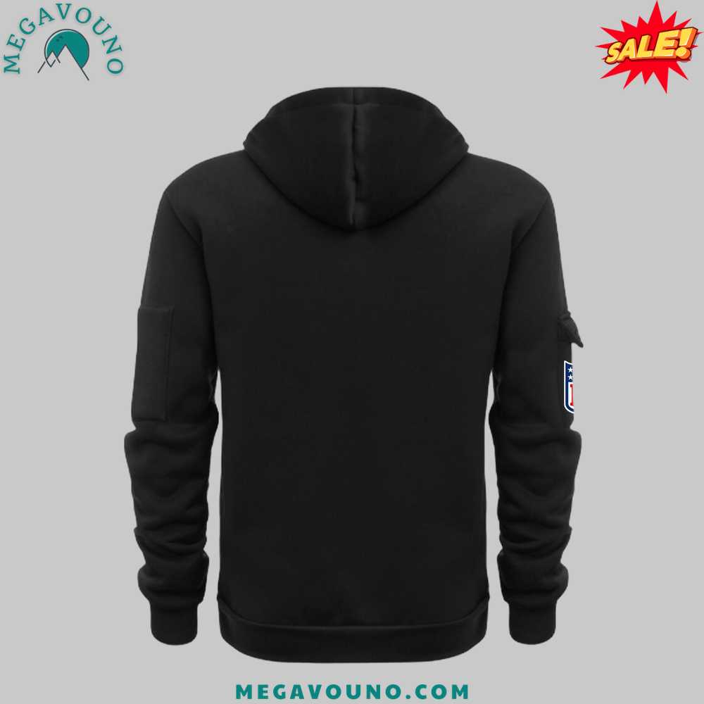 Special Detroit Lions Black Half Zip Hoodie