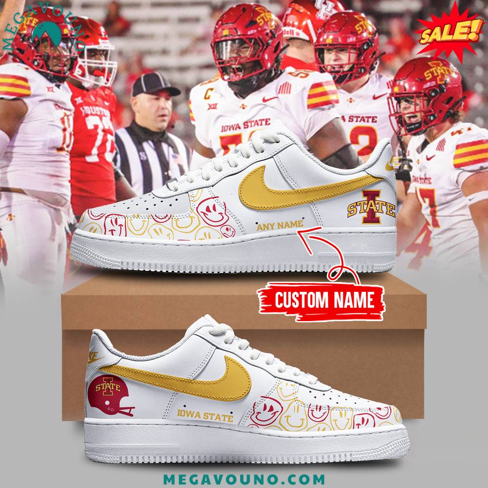 Special New Iowa State Football Sneakers (CUSTOM)