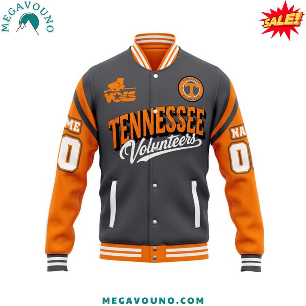 Tennessee Volunteers 2024 Custom Name Baseball Jacket