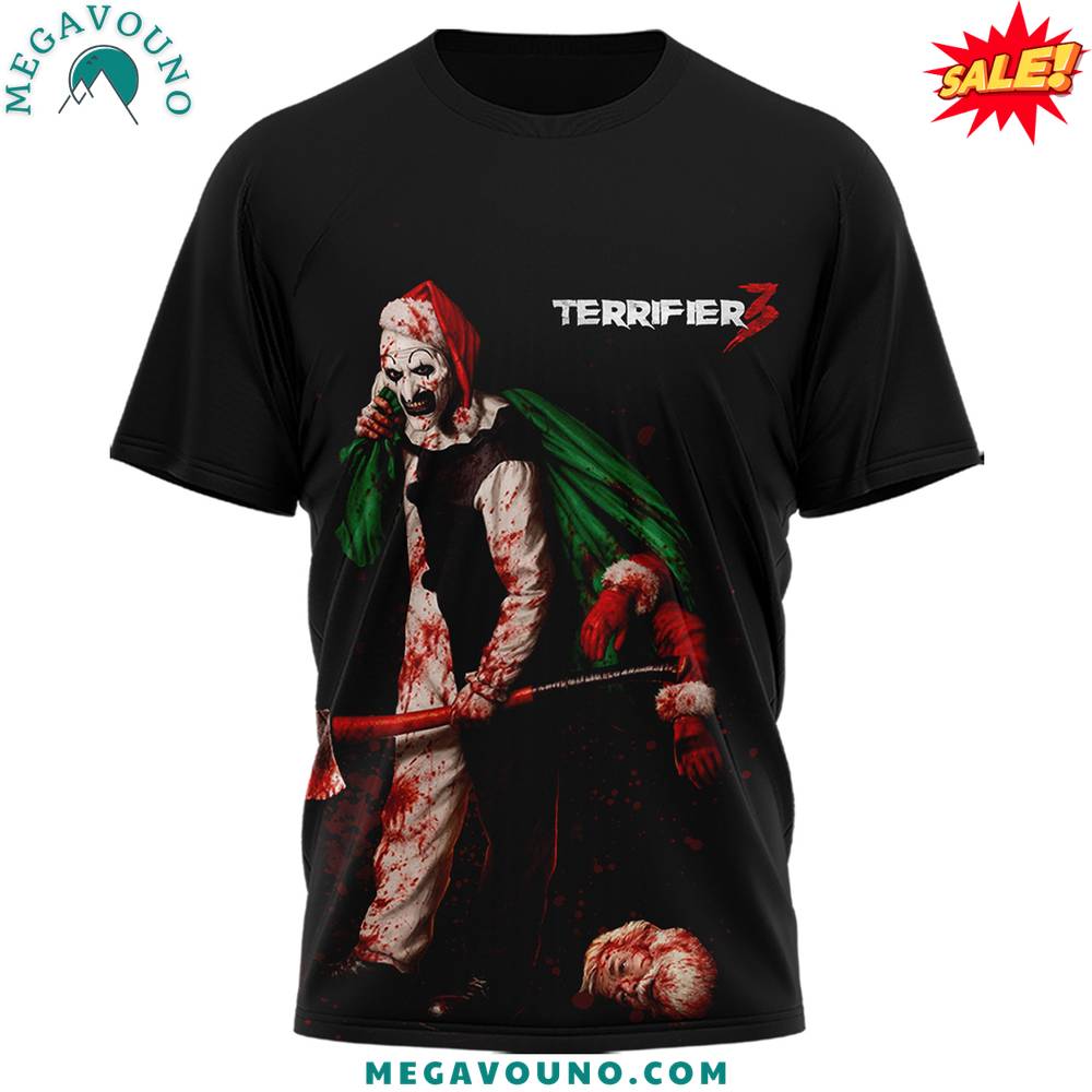 Terrifier Christmas T-shirt 3