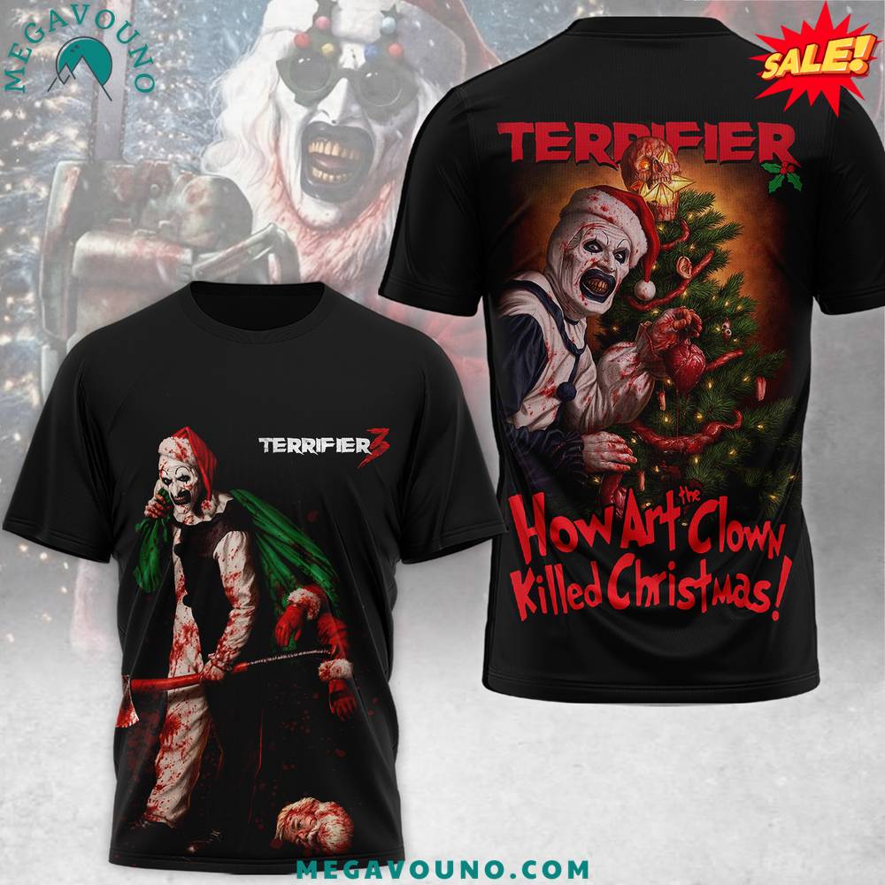 Terrifier Christmas T-shirt 3