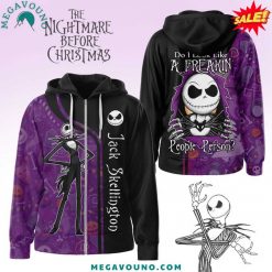 The Nightmare Before Christmas 2024 Zipped Hoodie