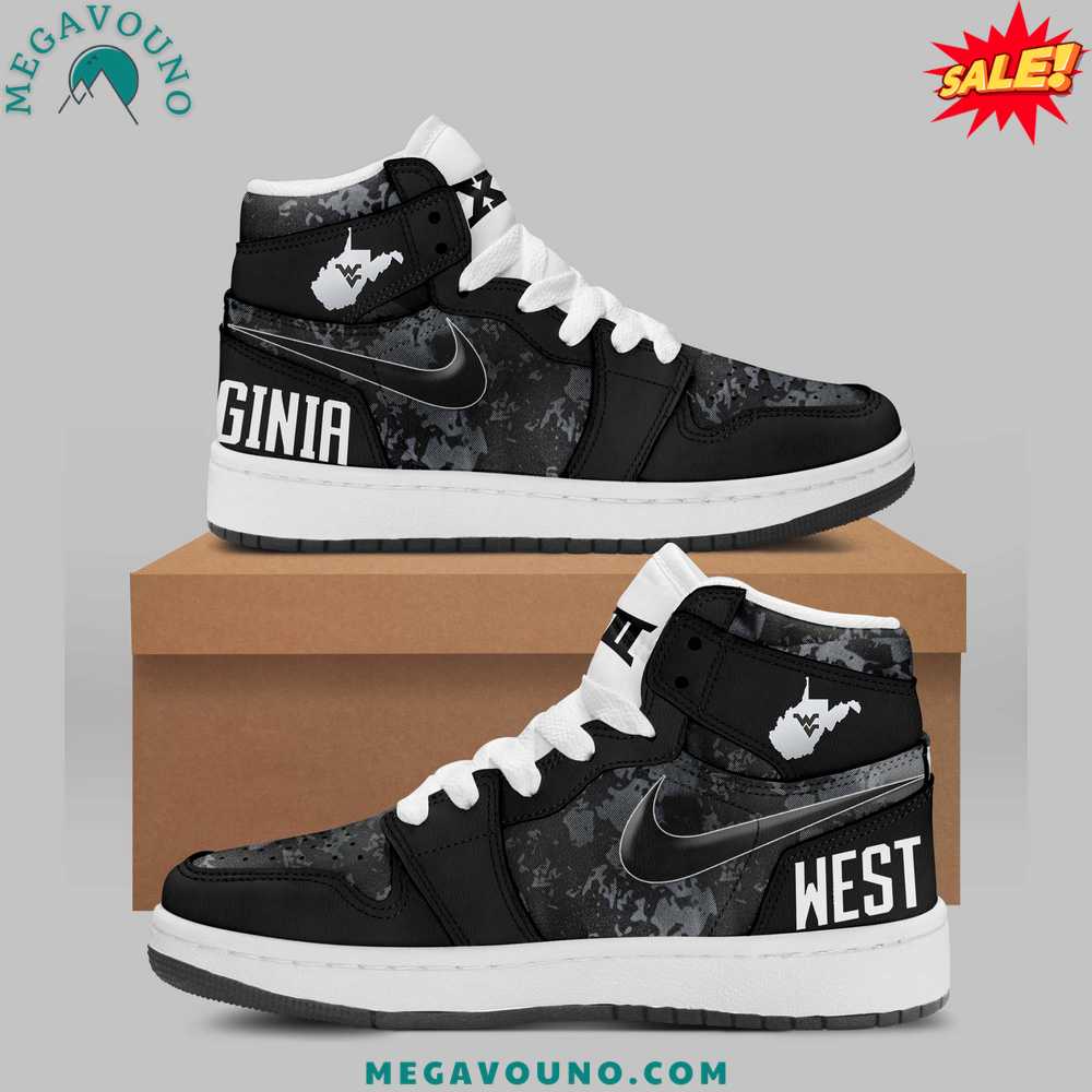 West Virginia 2024 Coal Rush Blackout Air Jordan 1