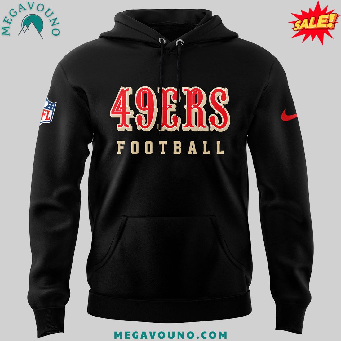 2024 San Francisco 49ers Football McCaffrey Hoodie