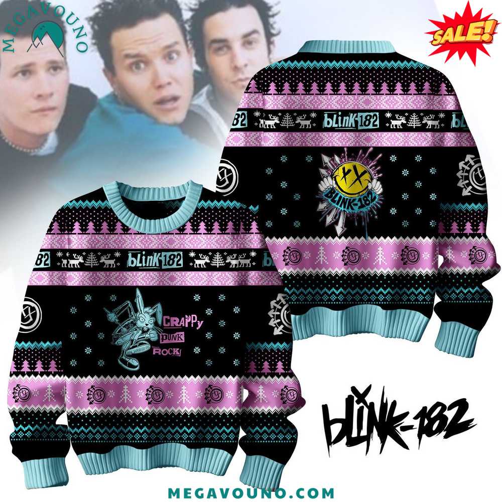 Blink-182 Limited Edition Ugly Sweater