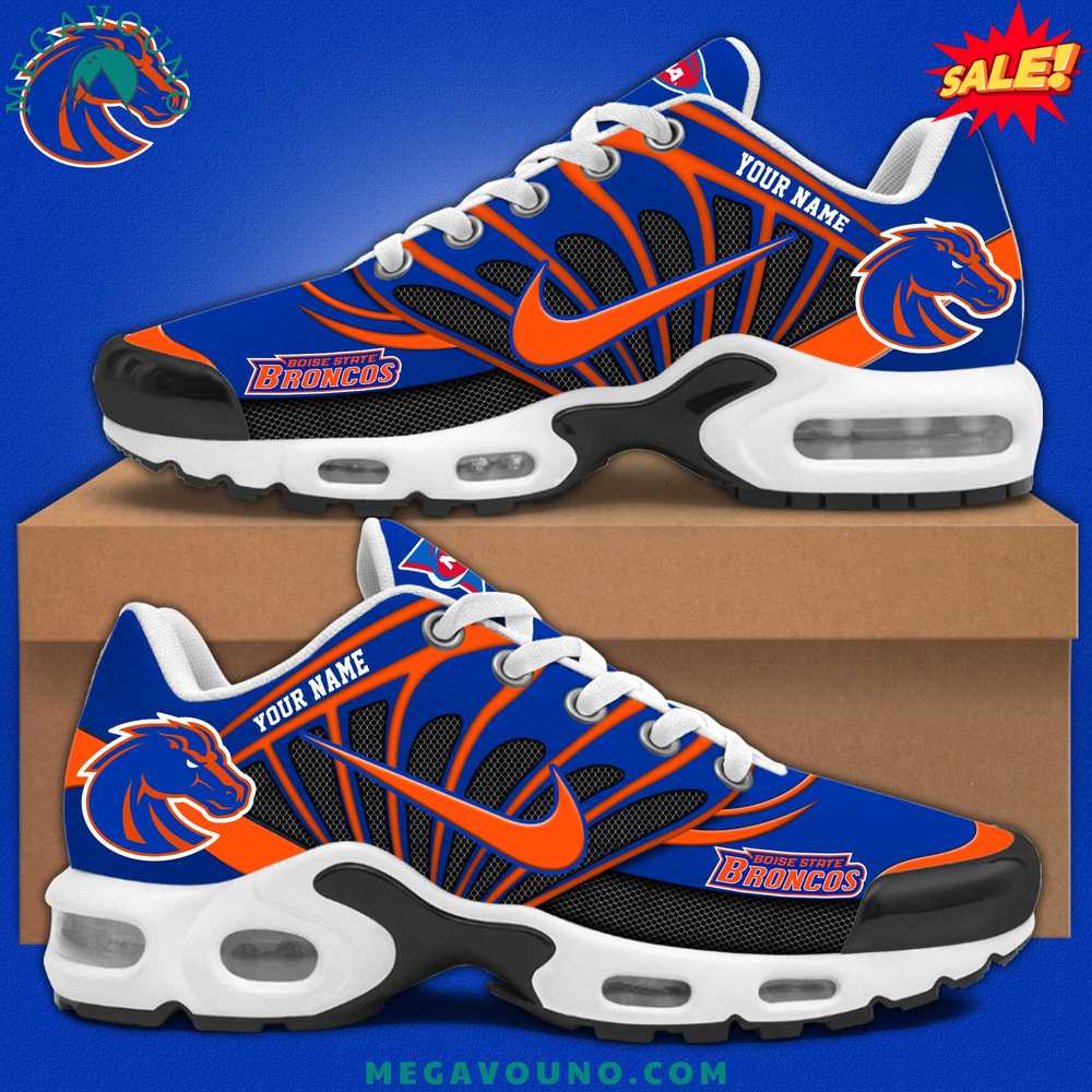 Boise State Broncos 2024 Custom Name Air Max Plus