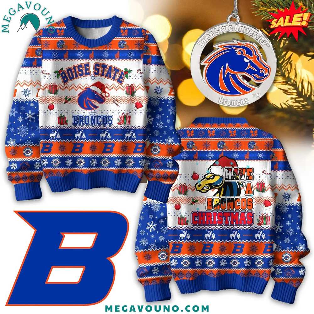 Boise State Broncos Special Edition 2024 Christmas Sweater