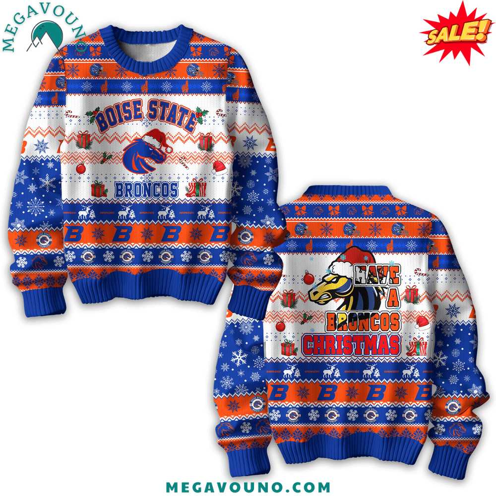 Boise State Broncos Special Edition 2024 Christmas Sweater