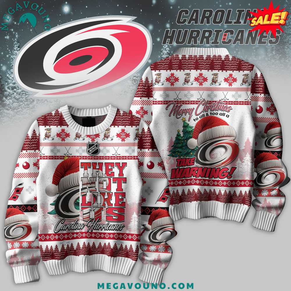 Carolina Hurricanes Special Edition Christmas Sweater