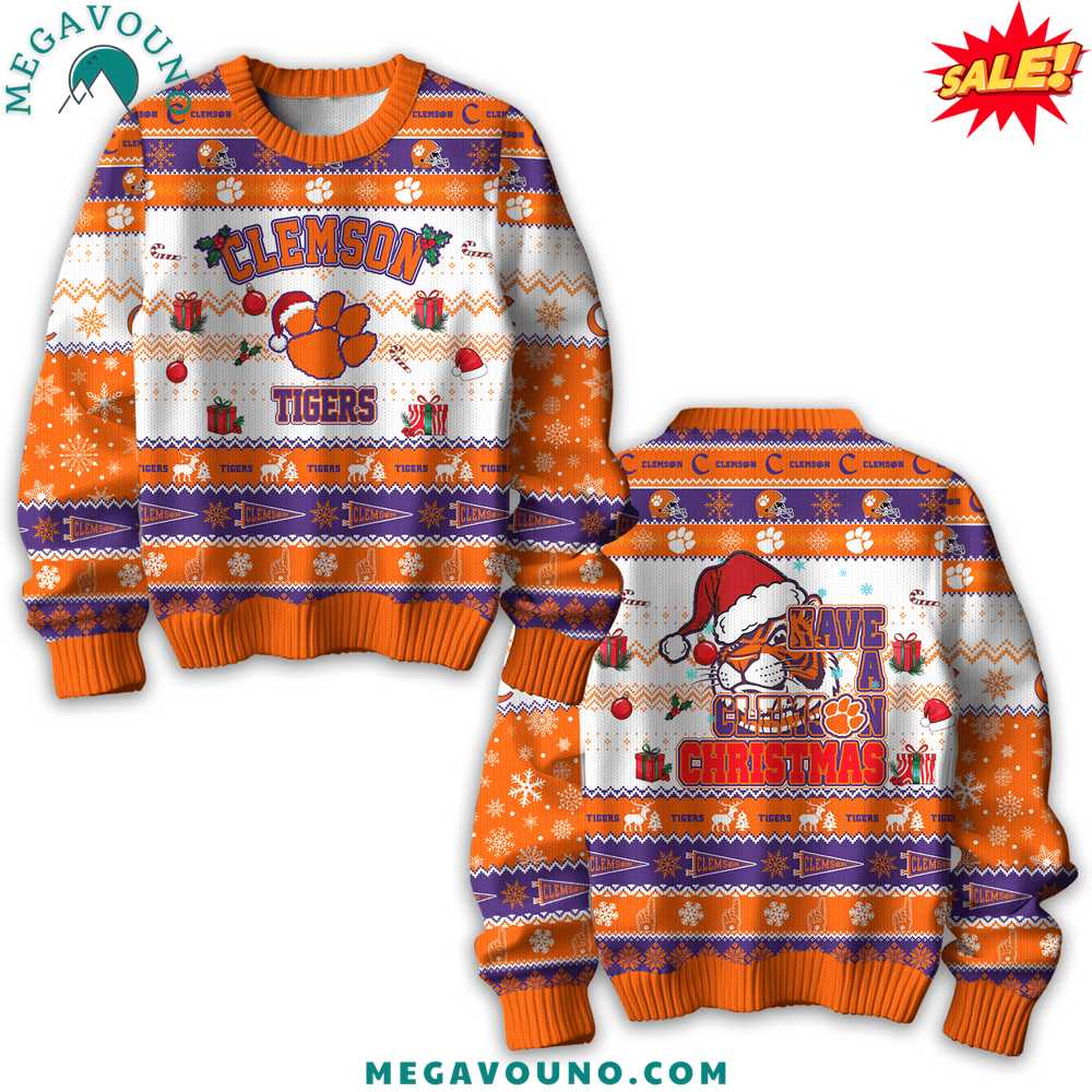 Clemson Tigers Special Edition 2024 Christmas Sweater