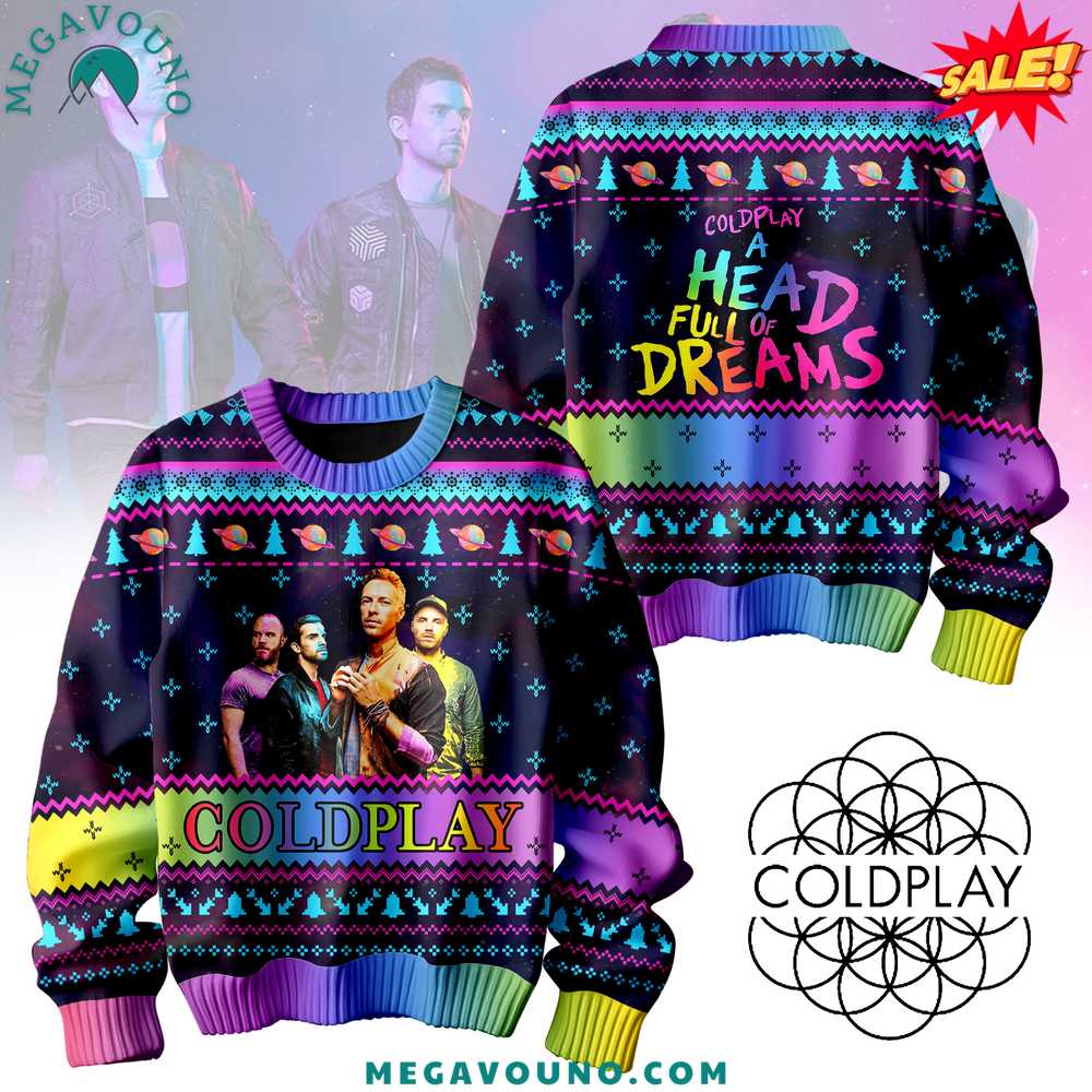 Coldplay Limited Edition Ugly Sweater