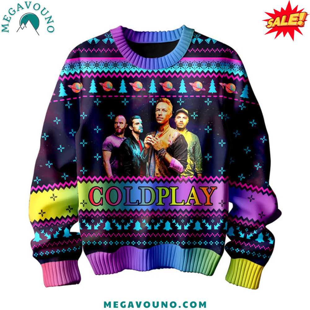 Coldplay Limited Edition Ugly Sweater