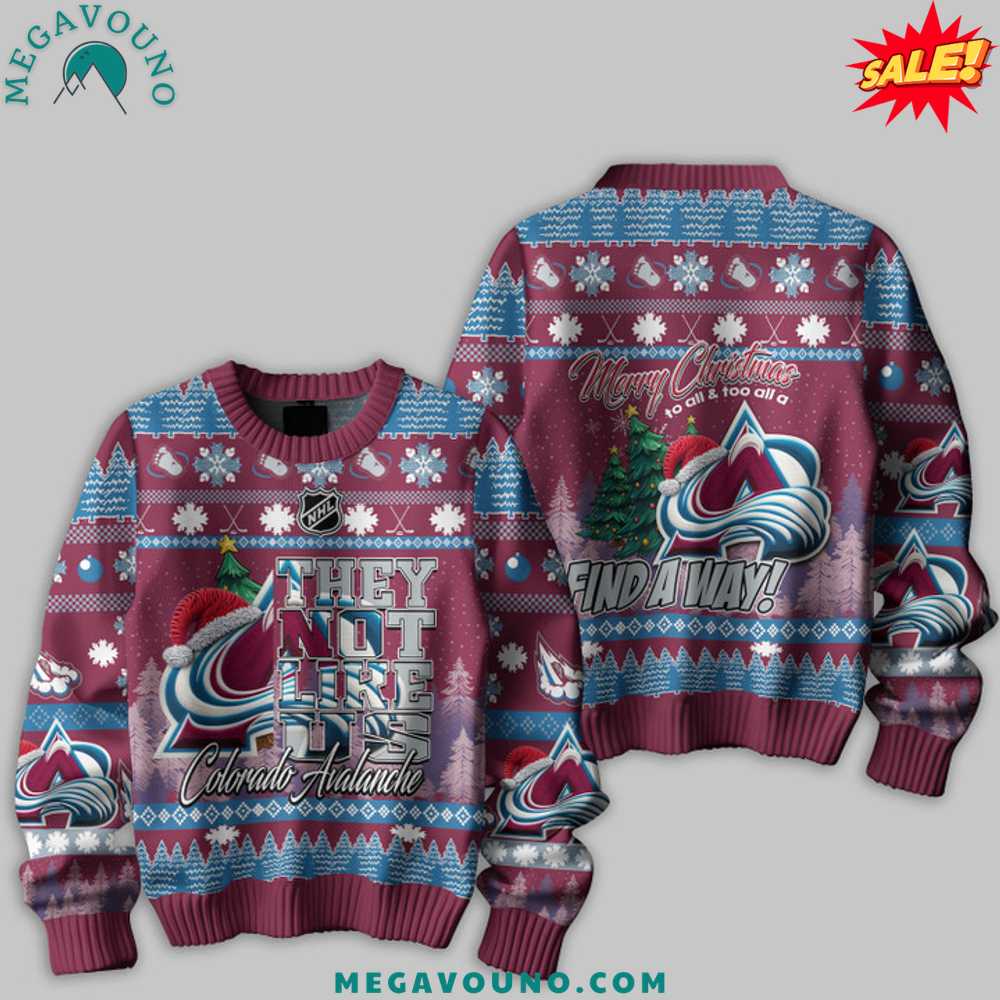 Colorado Avalanche Special Edition Christmas Sweater