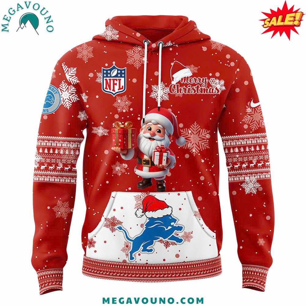 Detroit Lions 2024 Christmas Limited Edition Hoodie