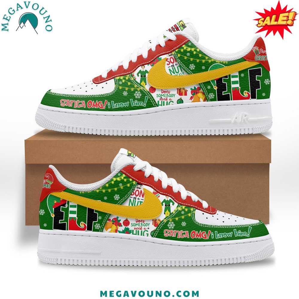 Elf 2024 Christmas Limited Edition Air Force 1