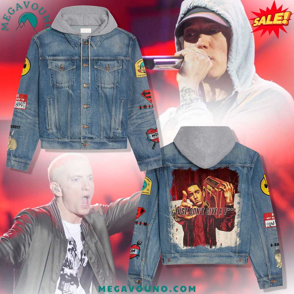 Eminem 2024 Hooded Denim Jacket