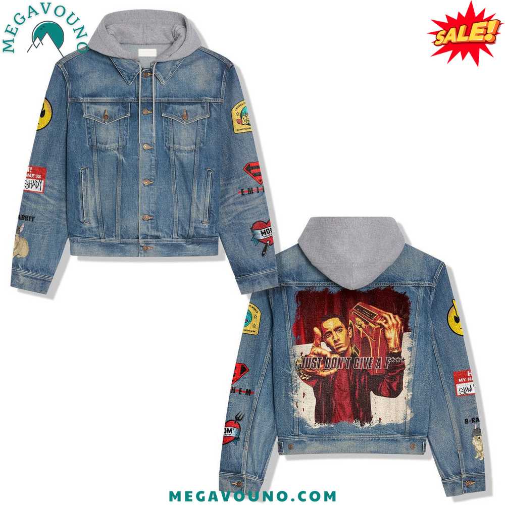 Eminem 2024 Hooded Denim Jacket