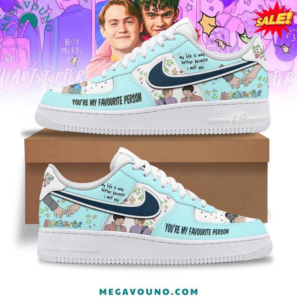 Heartstopper Limited Edition Air Force 1