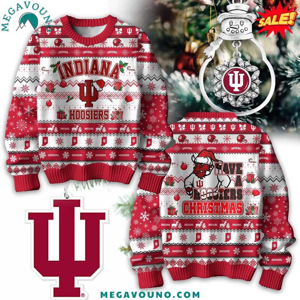 Indiana Hoosiers Special Edition 2024 Christmas Sweater