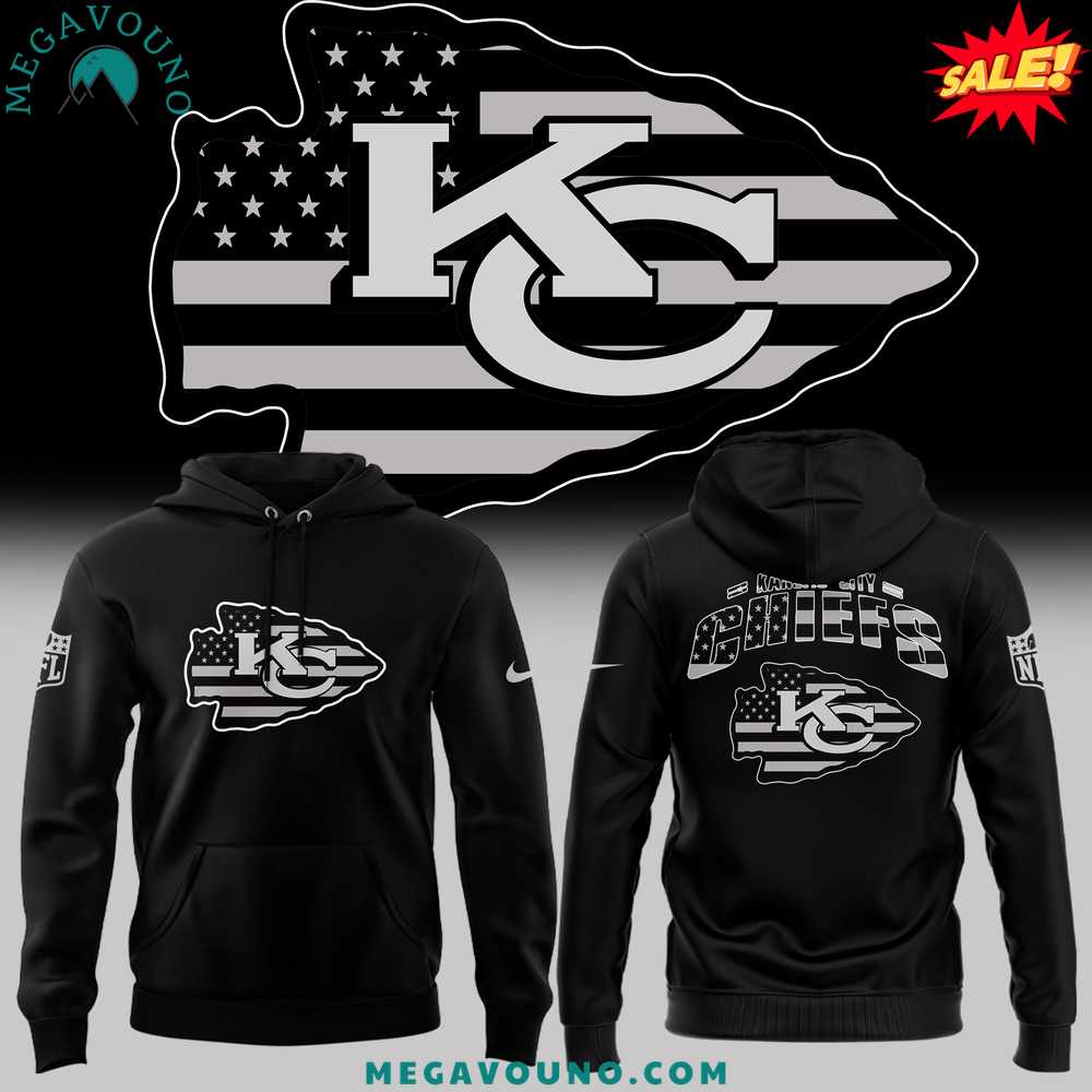 Limited Edition Kansas City Chiefs Black Hoodie 2024