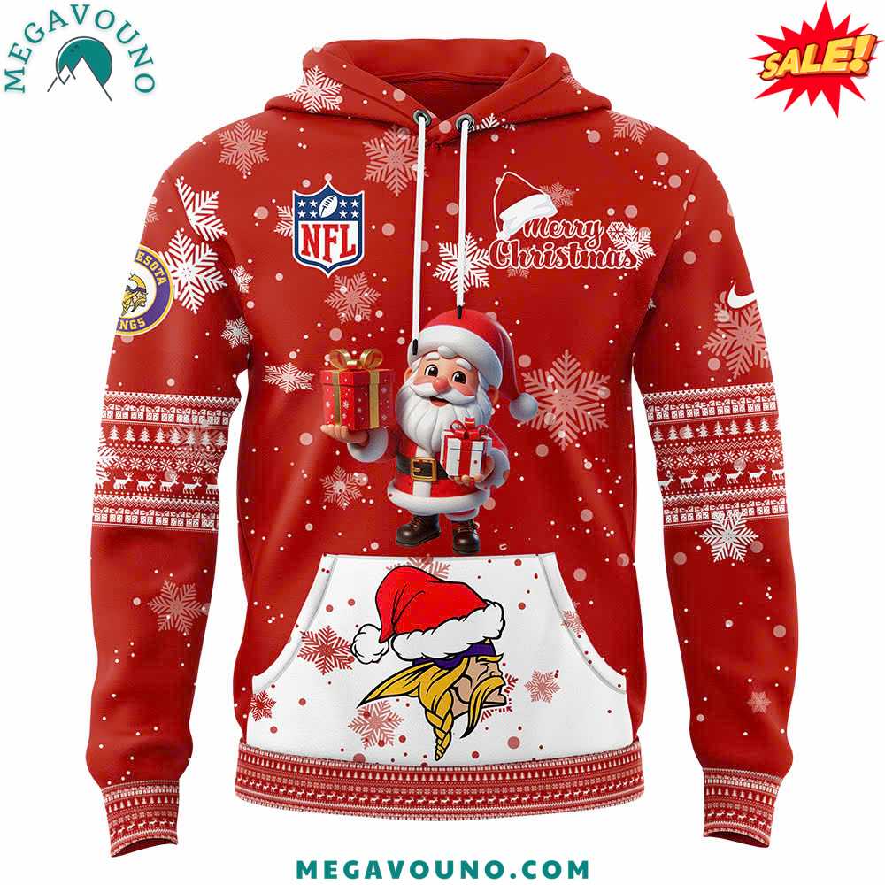 Minnesota Vikings 2024 Christmas Limited Edition Hoodie