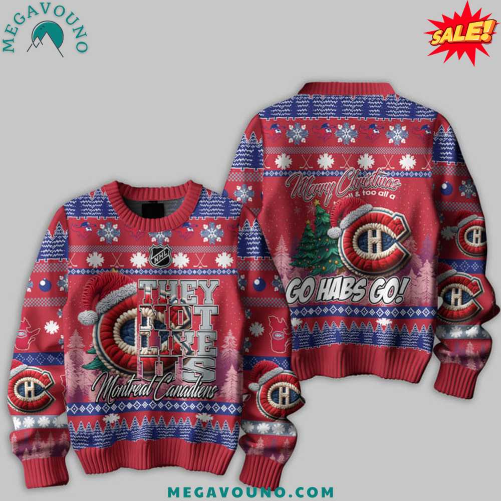 Montreal Canadiens Special Edition Christmas Sweater