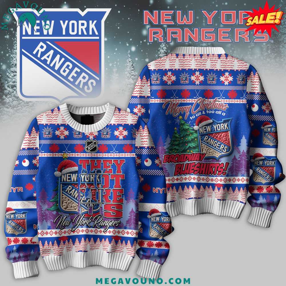 New York Rangers Special Edition Christmas Sweater