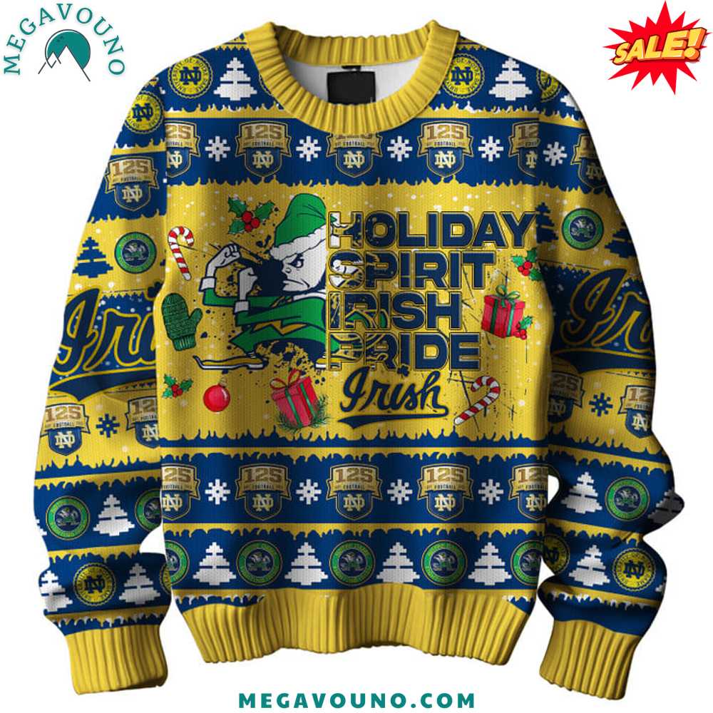 Notre Dame Fighting Irish Special Edition 2024 Christmas Sweater