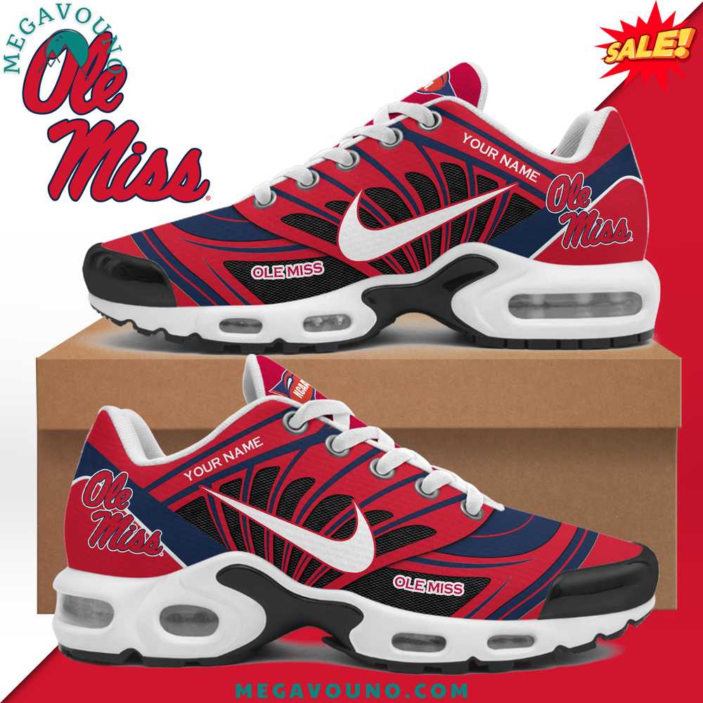 Ole Miss Rebels 2024 Custom Name Air Max Plus