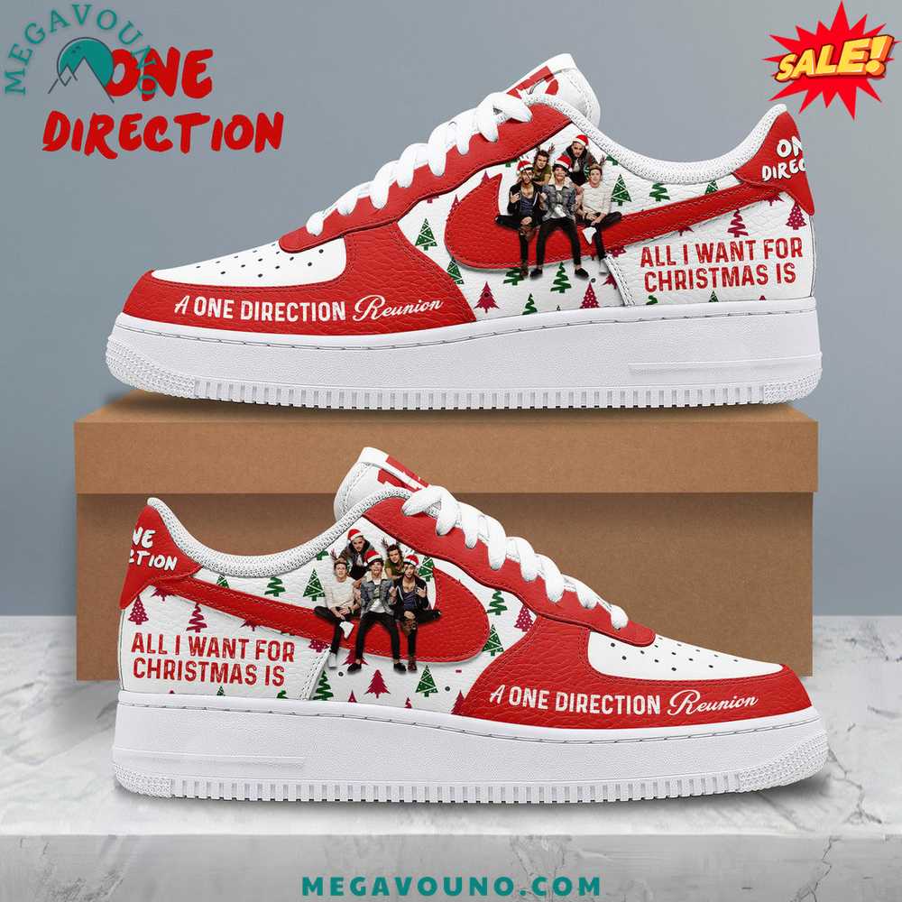 One Direction All I Want For Christmas Limited Edition Air Force 1