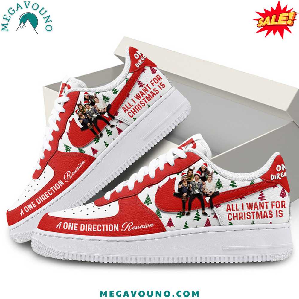 One Direction All I Want For Christmas Limited Edition Air Force 1